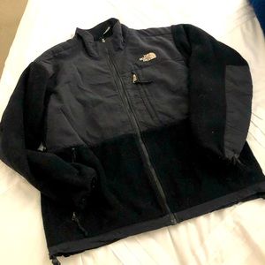 North face fleece zip up